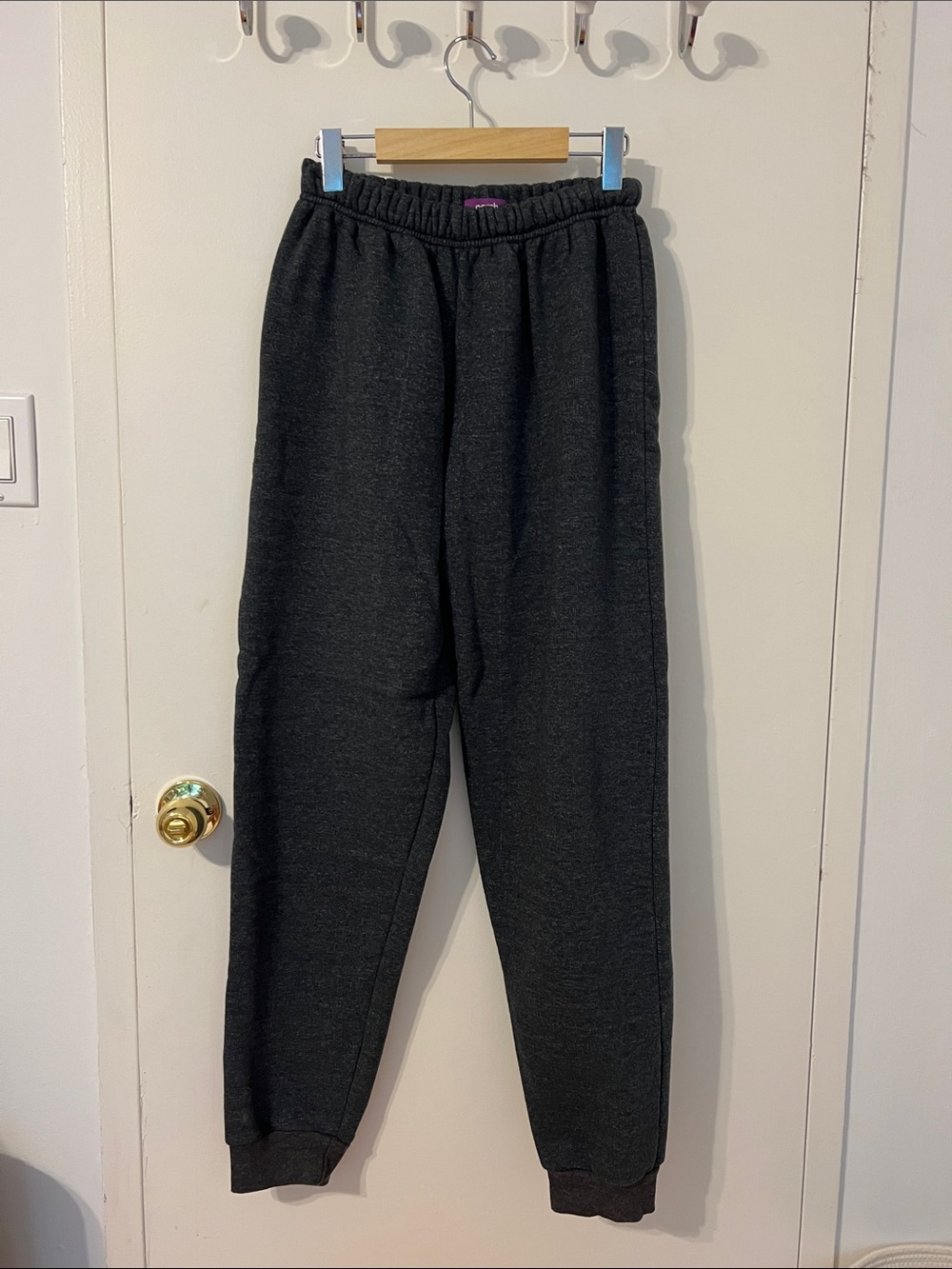 Charcoal Gray Cozy Jogger Sweatpants